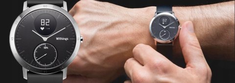 Smartwatch Withings Steel HR czarny