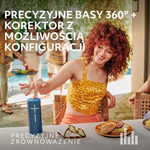 ULTIMATE EARS BOOM 4 przenośny głośnik Bluetooth - czarny