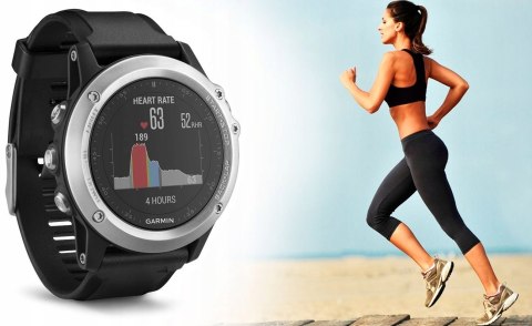 Zegarek sportowy Garmin Fenix 3 Sapphire HR czarny