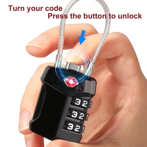 BLENDURA ZAMEK TSA NA KOD DO WALIZKI 2 SZTUKI 116235