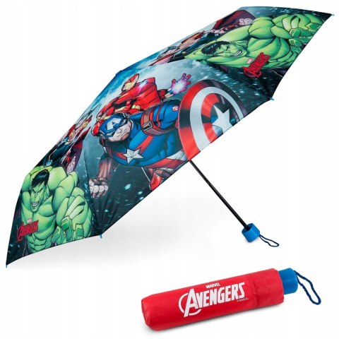 BONNYCO dziecięcy parasol składany, z pokrowcem AVENGERS