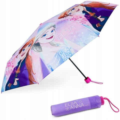 BONNYCO dziecięcy parasol składany, z pokrowcem KRAINA LODU