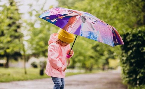BONNYCO dziecięcy parasol składany, z pokrowcem KRAINA LODU