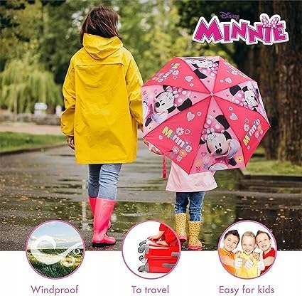 BONNYCO dziecięcy parasol składany, z pokrowcem MYSZKA