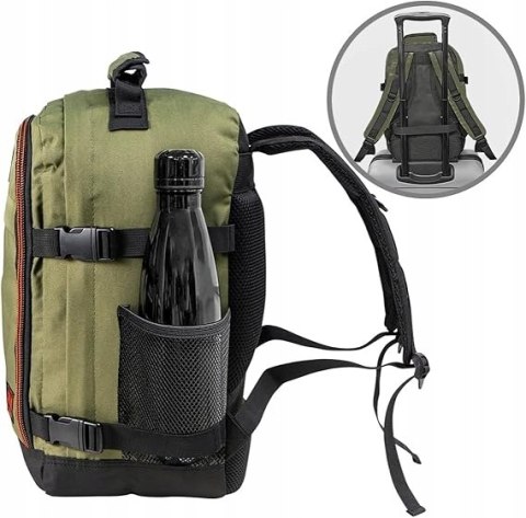 CABIN MAX plecak 40 x 20 x 25 CM TORBA KABINOWA zielony