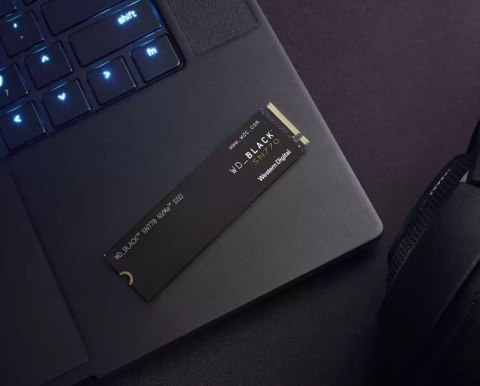 Dysk SSD WD SN770 500GB M.2 2280 PCIE x4 Gen4 NVMe Black