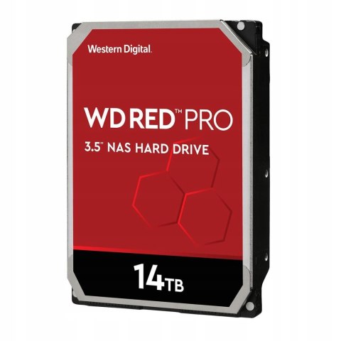 Dysk twardy HDD Western Digital Red Pro WD141KFGX 14TB SATA III 3,5"
