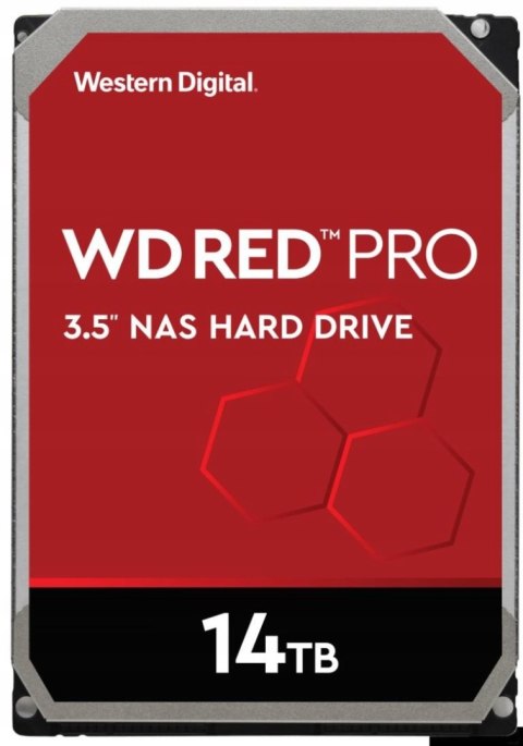 Dysk twardy HDD Western Digital Red Pro WD141KFGX 14TB SATA III 3,5"