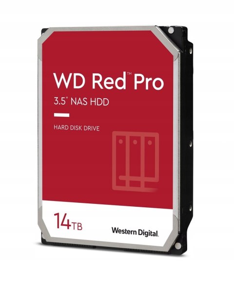 Dysk twardy HDD Western Digital Red Pro WD141KFGX 14TB SATA III 3,5"