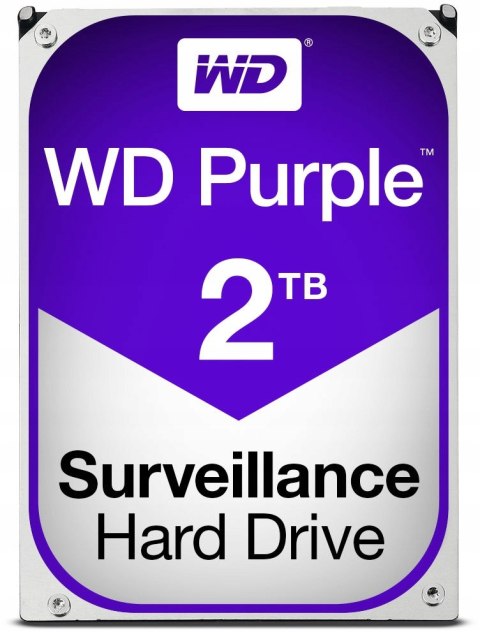 Dysk twardy Western Digital Purple WD20PURX 2TB SATA III 3,5"
