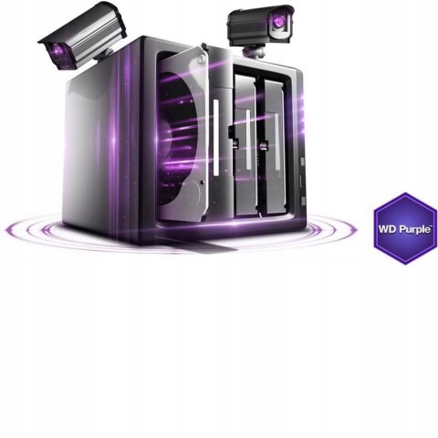 Dysk twardy Western Digital purple WD20PURZ; 2TB SATA III 3,5"