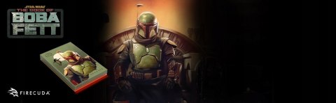 Dysk zewnętrzny HDD SEAGATE FireCuda Star Wars Ep1 Boba Fett HDD 2TB (P)