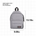 Eastpak ORBIT Mały plecak, 33.5 x 23 x 15 cm, 10 L - Sunday Grey (Szary)
