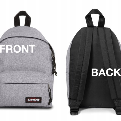 Eastpak ORBIT Mały plecak, 33.5 x 23 x 15 cm, 10 L - Sunday Grey (Szary)