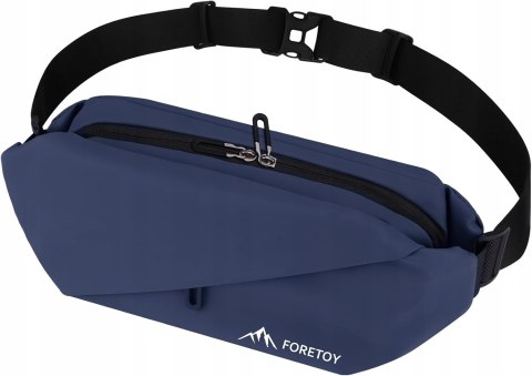 Foretoy nerka saszetka biodrowa/na ramię wodoodporna granatowa