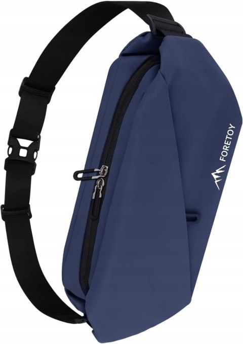 Foretoy nerka saszetka biodrowa/na ramię wodoodporna granatowa