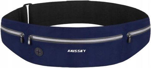 HAISSKY saszetka biodrowa do biegania na telefon 1972 niebieski