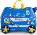 JEŻDŻĄCA WALIZKA DLA DZIECI RADIOWÓZ PERCY TRUNKI 80323 15 x 20 x 10 cm