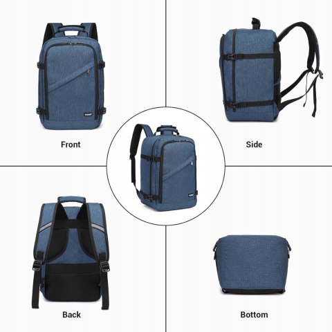 Kono Torba kabinowa 40 x 20 x 25 cm 20 l granatowy