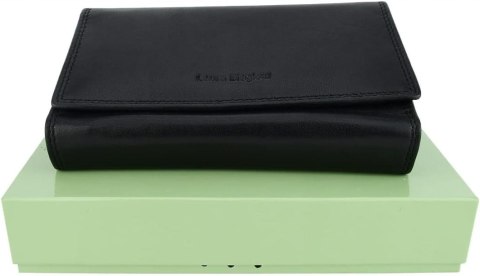 LAURA BIAGIOTTI Portfel Damski Skórzany Pojemny z Pudełkiem