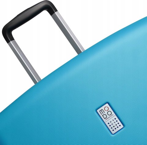 MODO BY RV RONCATO Shine duża walizka 77 x 52 x 31cm niebieski