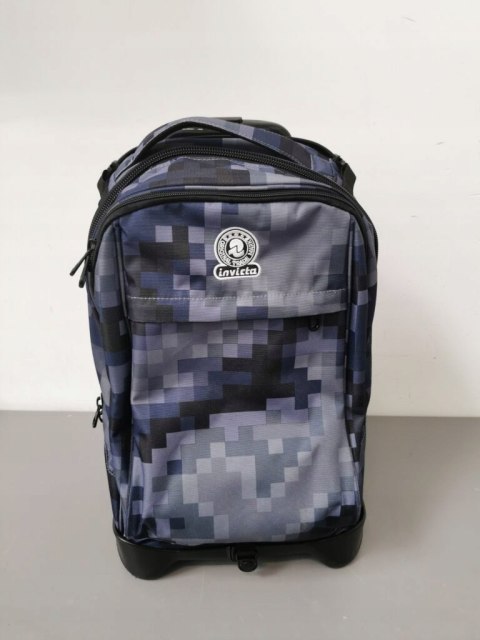 Plecak turystyczny Invicta NEW TECH FANTASY 3W1 20-40 l niebieski