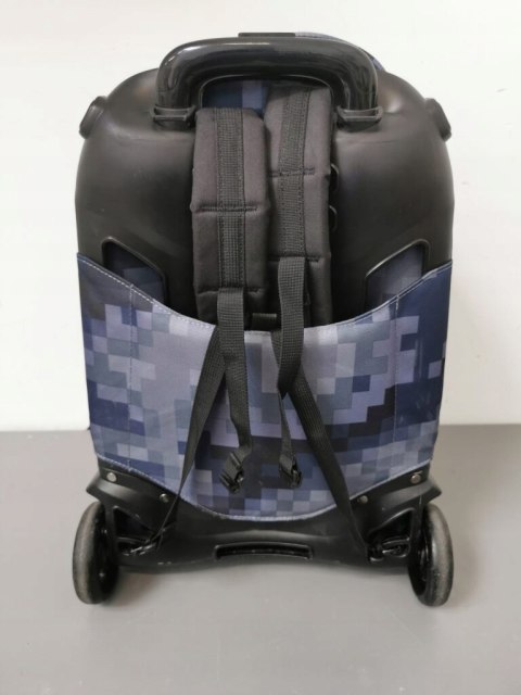 Plecak turystyczny Invicta NEW TECH FANTASY 3W1 20-40 l niebieski