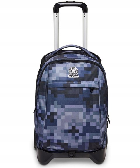 Plecak turystyczny Invicta NEW TECH FANTASY 3W1 20-40 l niebieski