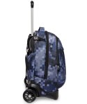 Plecak turystyczny Invicta NEW TECH FANTASY 3W1 20-40 l niebieski
