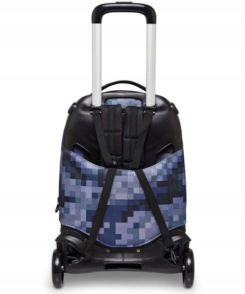 Plecak turystyczny Invicta NEW TECH FANTASY 3W1 20-40 l niebieski