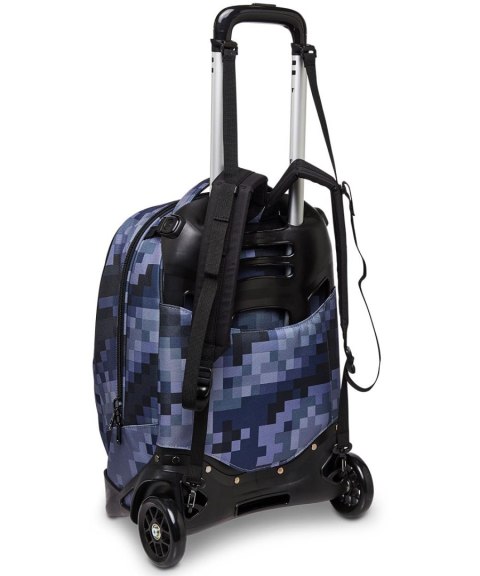 Plecak turystyczny Invicta NEW TECH FANTASY 3W1 20-40 l niebieski