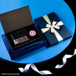 Portfel na karty płatnicze Marvel Kapitan Ameryka zestaw upominkowy