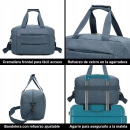 TORBA PODRÓŻNA BAGAŻ PODRĘCZNY SAMOLOTU KABINOWY SKŁADANA DO RYANAIR