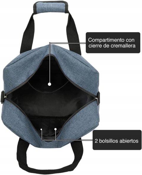 TORBA PODRÓŻNA BAGAŻ PODRĘCZNY SAMOLOTU KABINOWY SKŁADANA DO RYANAIR