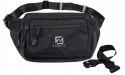 Zhaoco nerka biodrowa nerka typu bumbag z 4 kieszeniami czarna