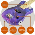 3rd Avenue Zestaw gitary elektrycznej dla dzieci, w rozmiarze 1/4