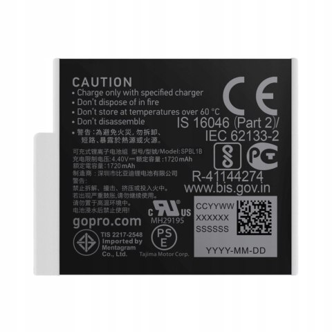 Akumulatory GoPro ADBAT-211 2 sztuki