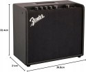 Fender Mustang LT40S Wzmacniacz Combo, Czarny, LT25