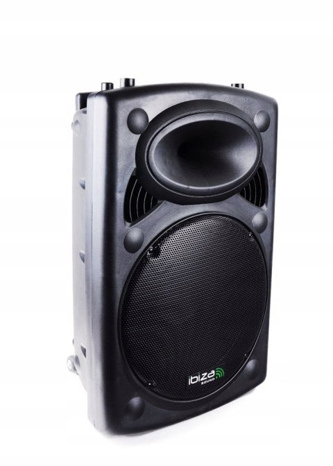 Głośnik przenośny Ibiza Sound PORT15UHF-BT czarny 800 W