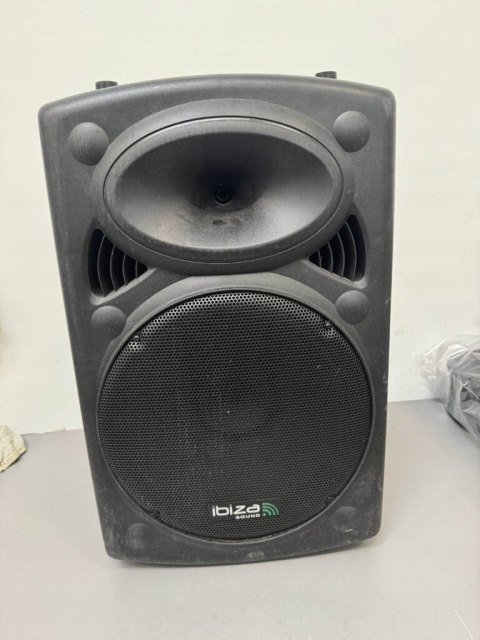 Głośnik przenośny Ibiza Sound PORT15UHF-BT czarny 800 W