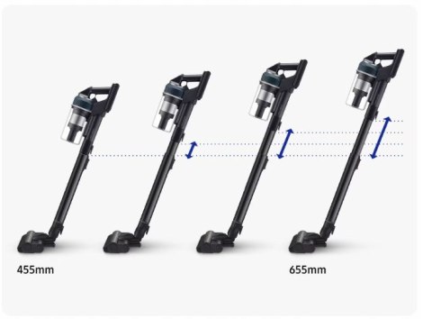 Odkurzacz Samsung Jet 95 VS20C95D2TK/WD Pet Extra Stick - czarny - 210 AW