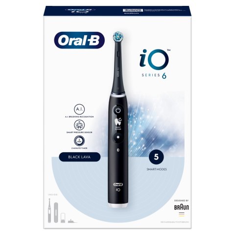 Oral-B iO Series 6 Black Lava Szczoteczka elektryczna