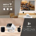 Projektor HIPPUS M11 z WiFi 6 i Bluetooth, projektor 1080P natywny 500 ANSI