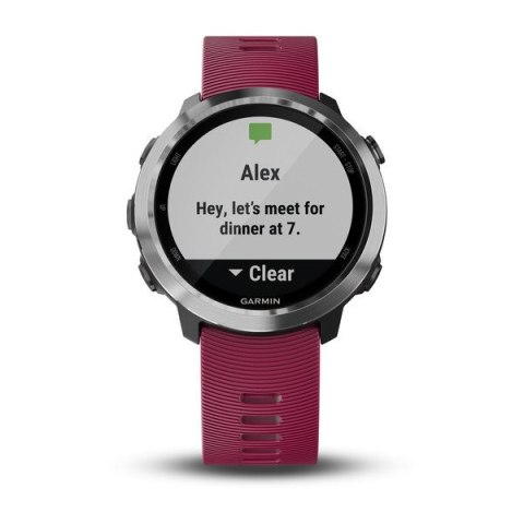 Smartwatch Garmin Forerunner 645 Music wiśniowy