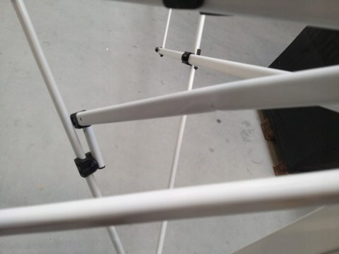 Altana z siatką Vounot 360 x 360 x 360cm tworzywo sztuczne