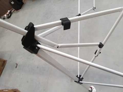 Altana z siatką Vounot 360 x 360 x 360cm tworzywo sztuczne