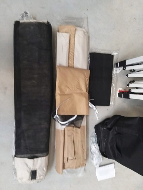 Altana z siatką Vounot 360 x 360 x 360cm tworzywo sztuczne