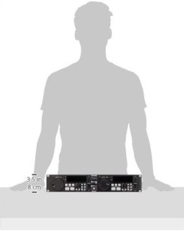 Antoc AN-SD5000 podwójny odtwarzacz multimedialny - USB 2 x karta SD
