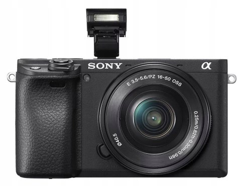 Aparat bezlusterkowy SONY Alpha ILCE6400LB + Obiektyw 16-50mm f/3.5-5.6 OSS