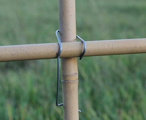 Klipsy, haczyki do ogrodzeń 100szt. Velto Bamboo